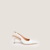 Jonak Diamantine Pumps, White Varnish