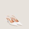 Jonak Diamantine Pumps, White Varnish
