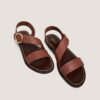 3800023-10 (5) Jonak Welbi Sandals, Cognac Leather