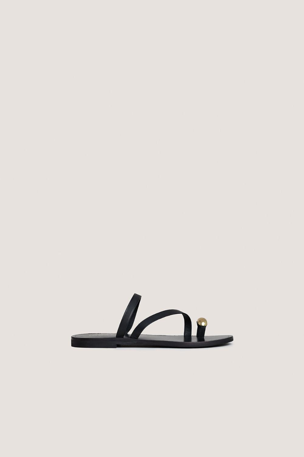 3800026-26 (1) Jonak Wife Sandals, Black Leather
