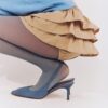 3800237-255 Jonak Diamantine Pumps, Steel Blue Velvet