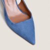 3800237-255-2 Jonak Diamantine Pumps, Steel Blue Velvet