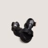 3800333-26 (1) Jonak Lisbonne Sandals, Black Leather