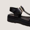 3800333-26 (4) Jonak Lisbonne Sandals, Black Leather