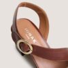3800368-22 (4) Jonak Vanelie Sandals, Brown Leather.