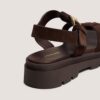 3800406-22 (4) Jonak Liverpool Platform Sandals, Brown Split Leather