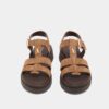 Jonak Liverpool Platform Sandals, Taupe Split Leather