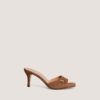 3800475-31 (1) Jonak Vertige Heeled Mules, Hazelnut Suede