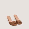 3800475-31 (3) Jonak Vertige Heeled Mules, Hazelnut Suede