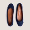Jonak Dadou Flats with Heel, Dark Blue Denim