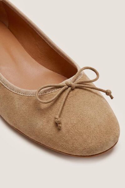 Jonak Dadou Flats with Heel, Camel and Beige Suede