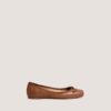 4000818-31-1 Jonak Domine Ballet Flats, Hazelnut Leather.