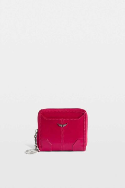Zadig & Voltaire Sunny Mini Vintage Patent Wallet
