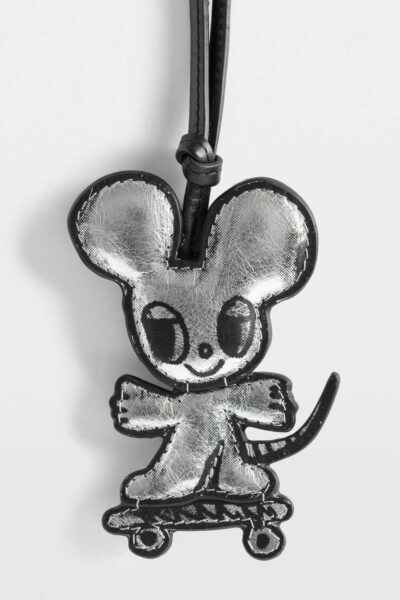 Alternative view of Zadig & Voltaire Mouse Skater Keyring