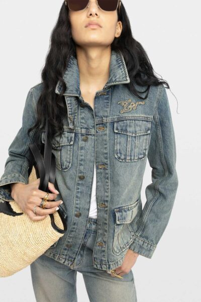 Alternative view of Zadig & Voltaire Lienna Denim Jacket