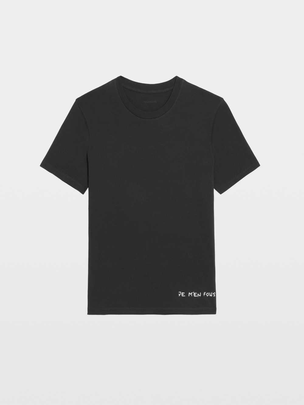 Zadig&Voltaire Tommy T-shirt, Anthracite.