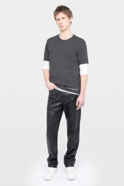 Zadig&Voltaire Tommy T-shirt, Anthracite.
