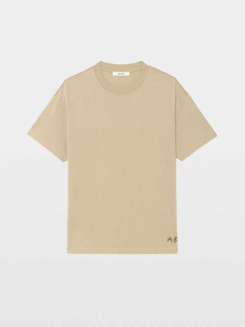 JMTS01813_LATTE_PACKSHOT_69e0f39d1e668.jpg Zadig&Voltaire Teddy T-shirt, Latte.
