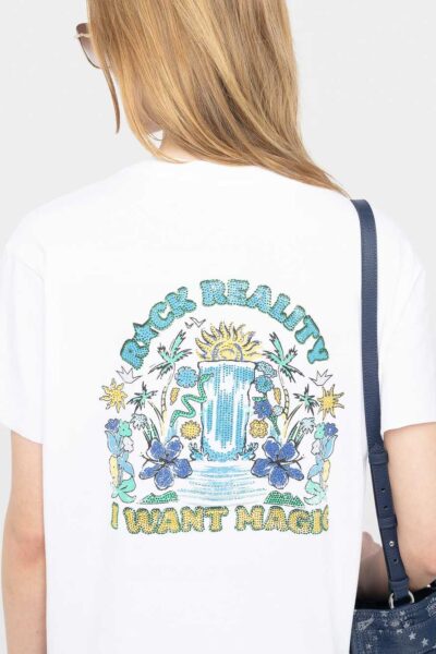 Zadig&Voltaire Tommer T-shirt, White.