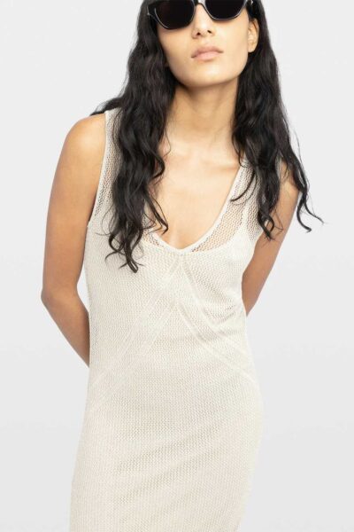 Zadig&Voltaire Riza Dress, Vanille.