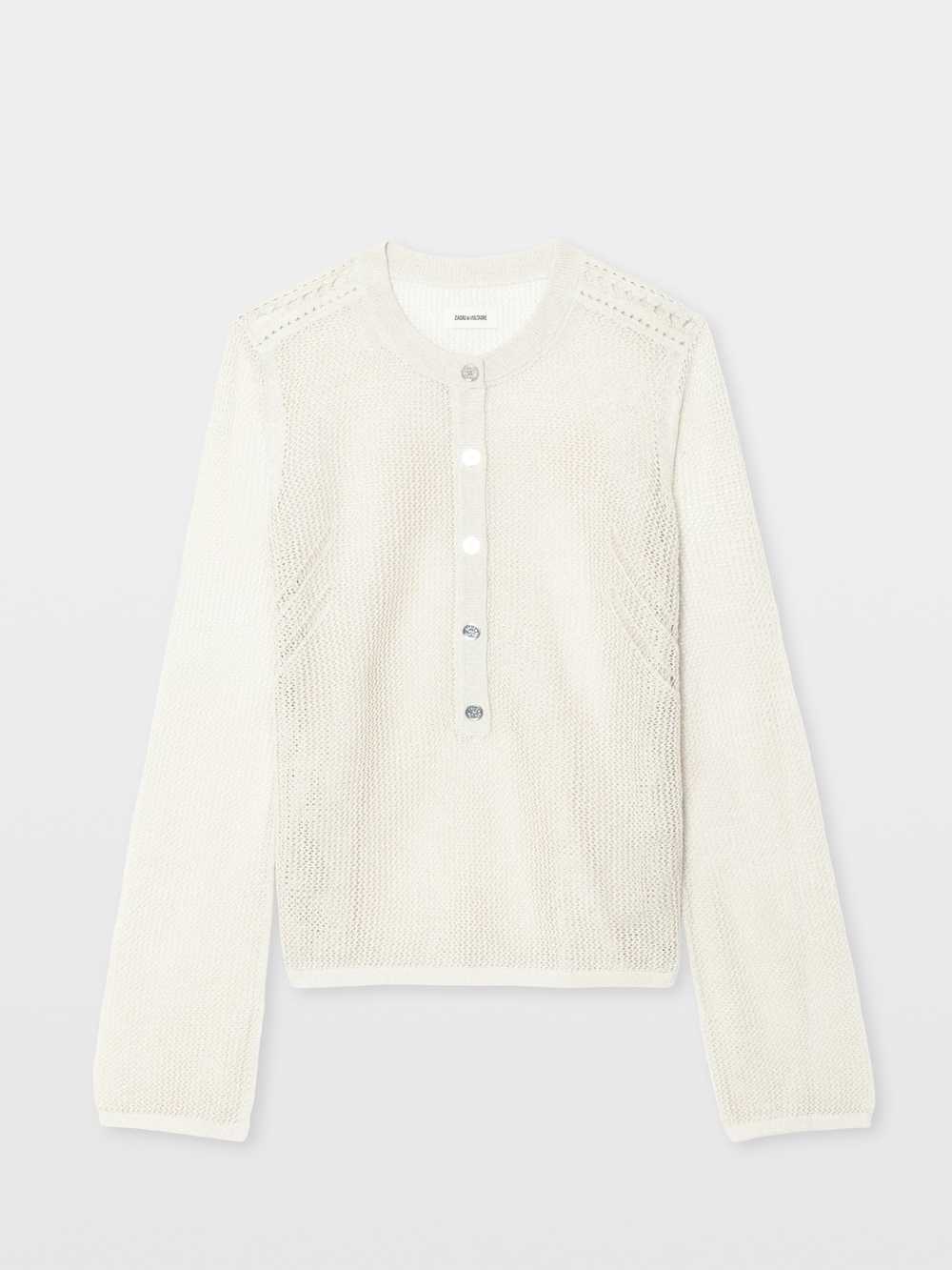 KWSW02967_VANILLE_PACKSHOT_69e7921fccfbf.jpg Zadig&Voltaire Mandala Jumper, Vanille.