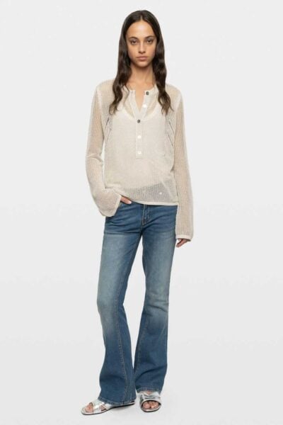 Zadig&Voltaire Mandala Jumper, Vanille.
