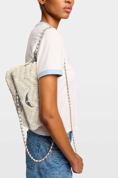 Zadig&Voltaire Rock Macramé Clutch, Flash..