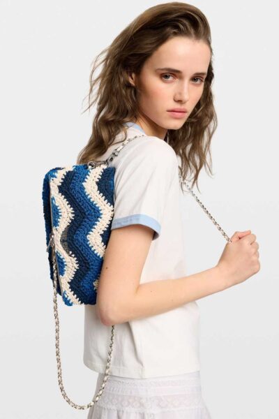 Zadig&Voltaire Rock Macramé Clutch, Tandem