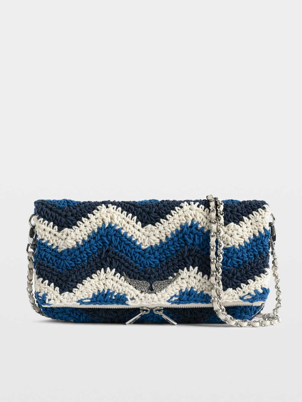 LWBA04211_TANDEM_PACKSHOT_69ba6c654aa85.jpg Zadig&Voltaire Rock Macramé Clutch, Tandem