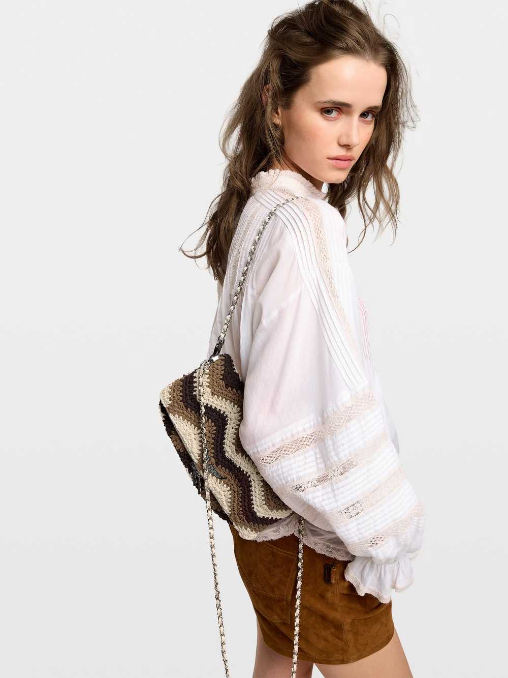 LWBA04211_WOOD_HOVER_69e6295771769.jpg Zadig&Voltaire Rock Macramé Clutch, Wood.