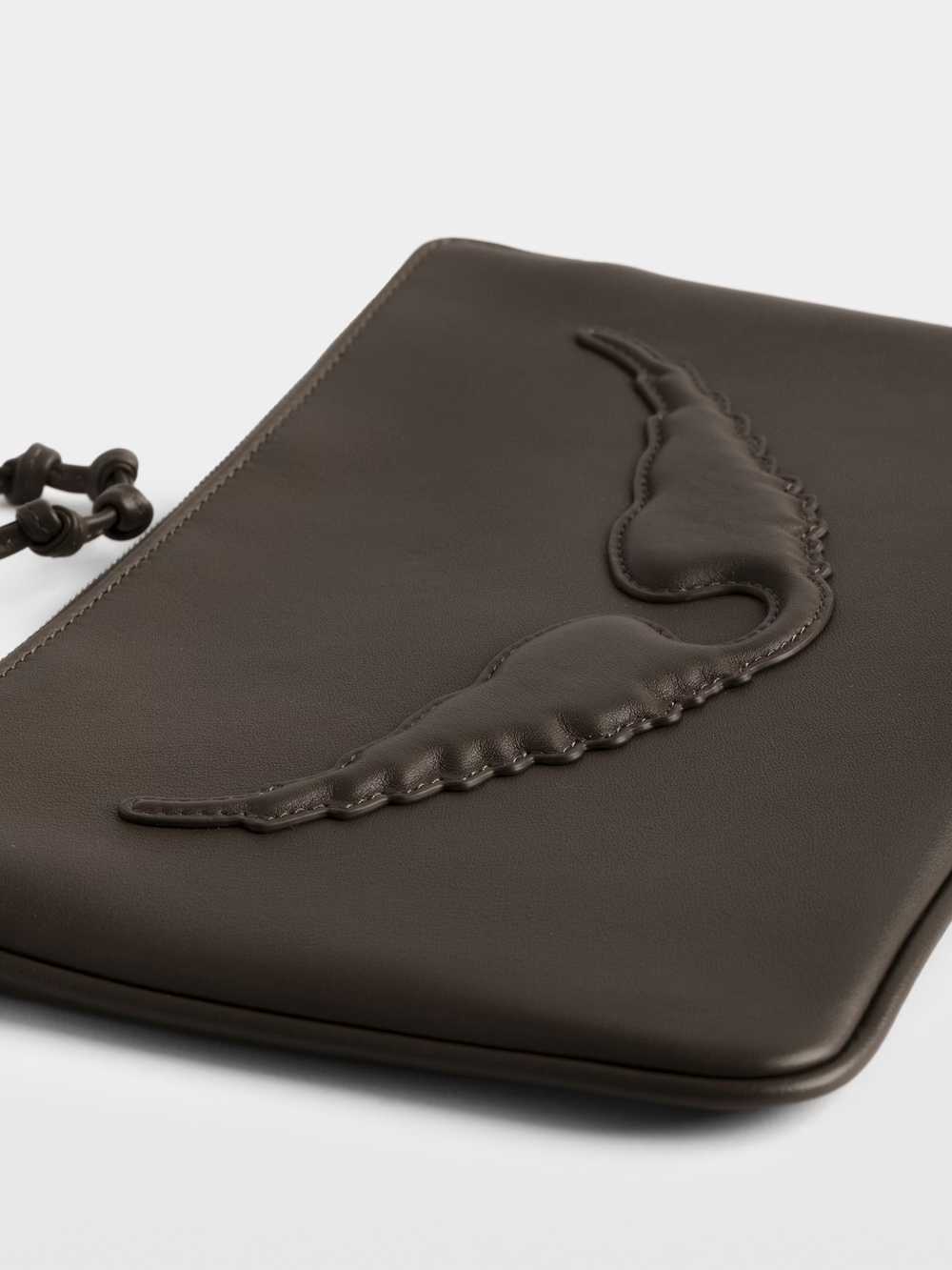 Zadig&Voltaire Angel Clutch, Wood.
