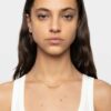 Zadig&Voltaire Peace Necklace, Shiny Gold