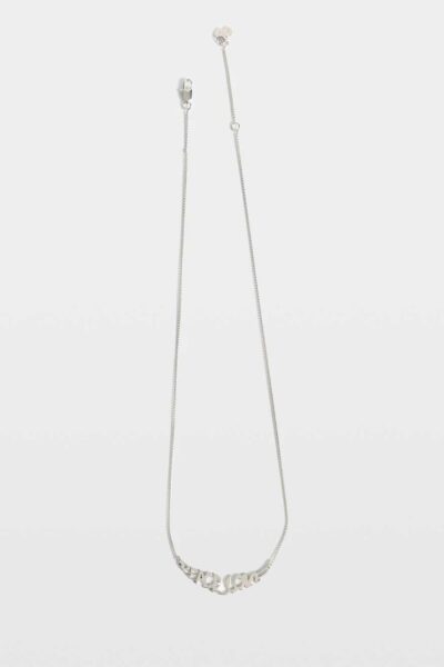 Zadig&Voltaire Peace Necklace, Shiny Silver