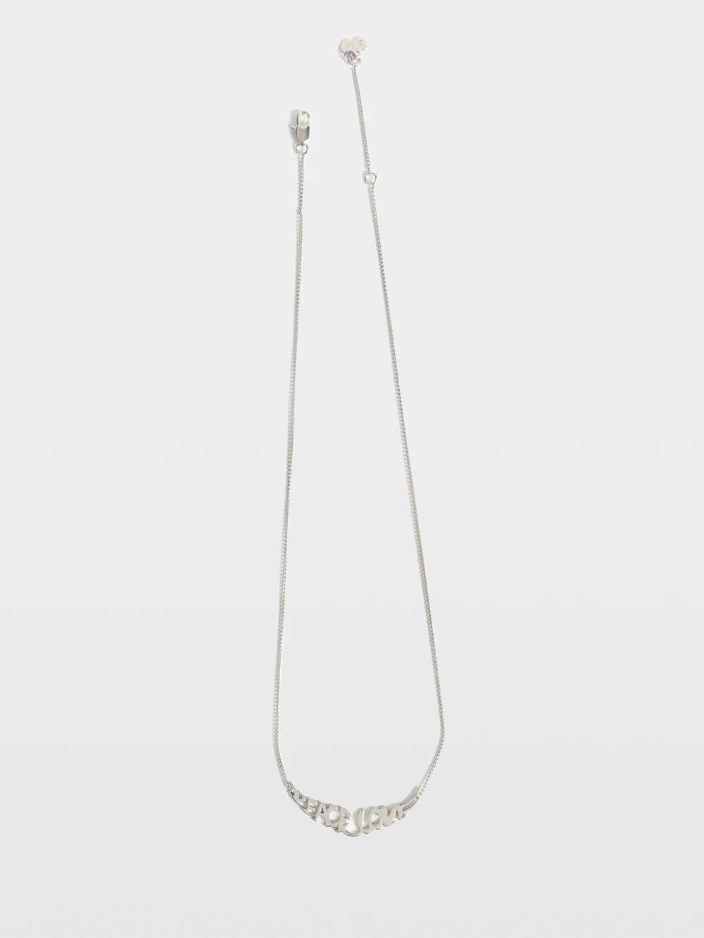 Zadig&Voltaire Peace Necklace, Shiny Silver