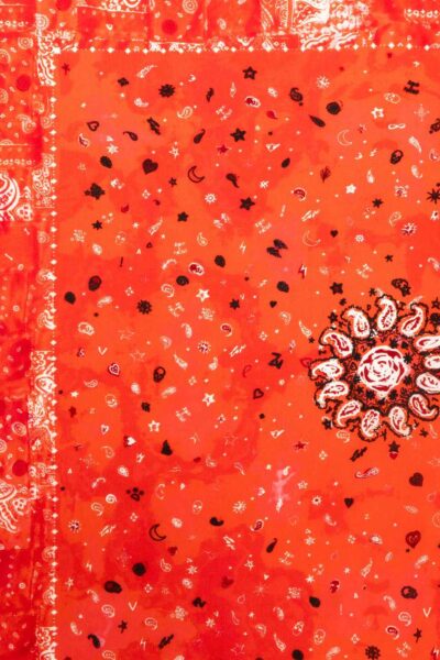 Zadig&Voltaire Blondie 62 Vintage Bandana Scarf, Passion