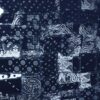 Zadig&Voltaire Blondie 85 Denim Bandana Scarf, Flash.