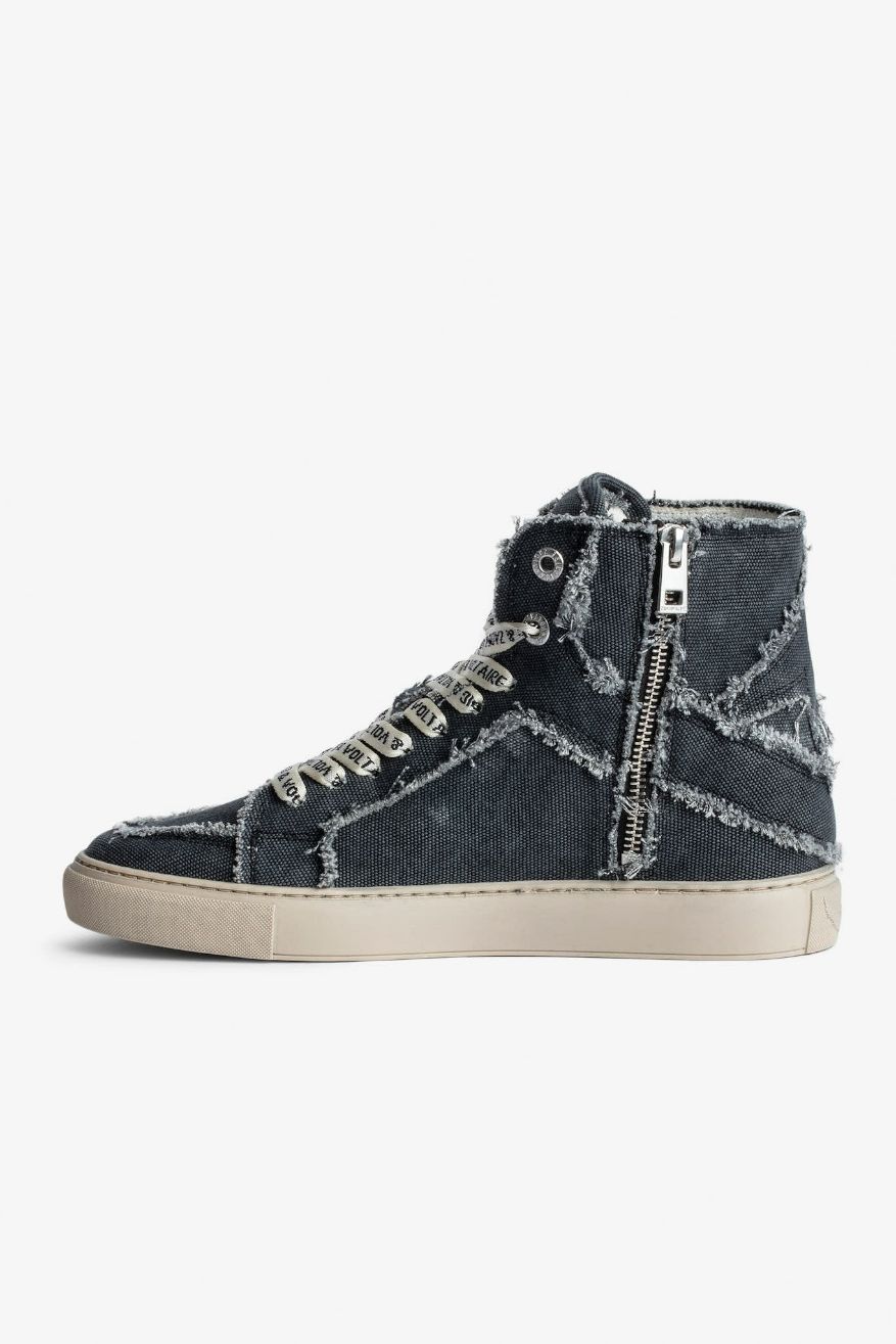 Zadig & Voltaire High Flash Sneakers, Noir.