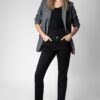 Zadig & Voltaire High Flash Sneakers, Noir.