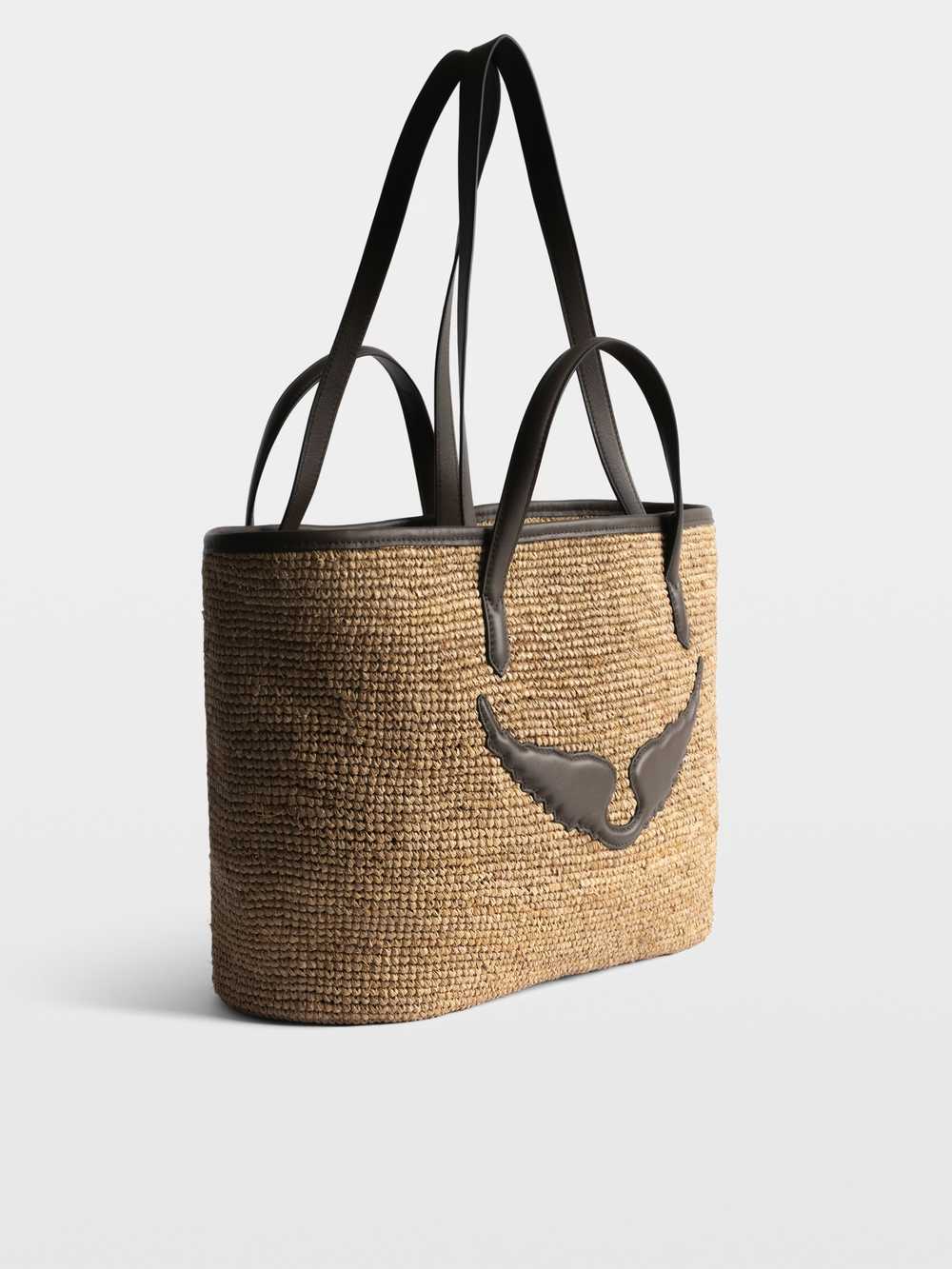 Zadig&Voltaire Wings Basket Bag, Wood.