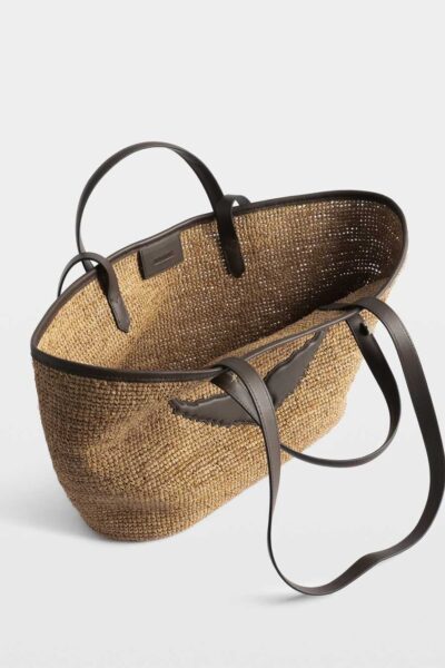 Zadig&Voltaire Wings Basket Bag, Wood.