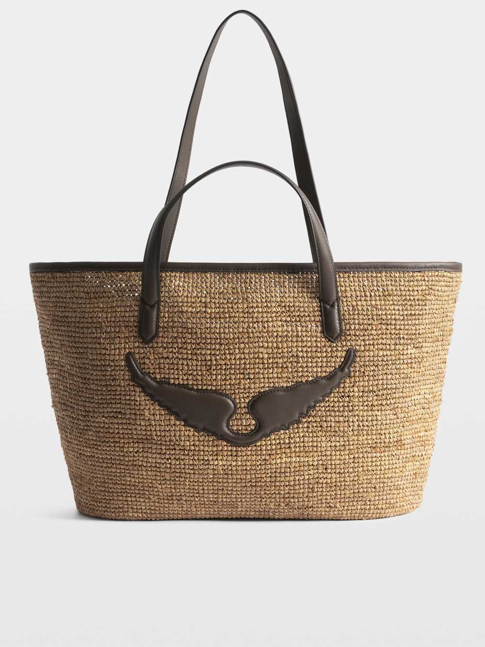 Zadig&Voltaire Wings Basket Bag, Wood.