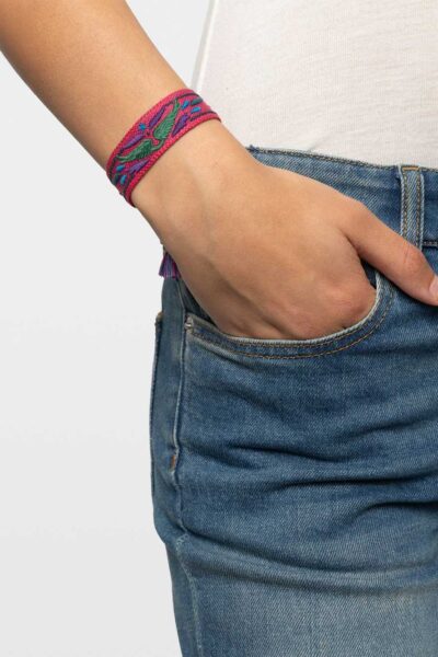 Zadig & Voltaire Zadig Wings Woven Bracelet, Podium.