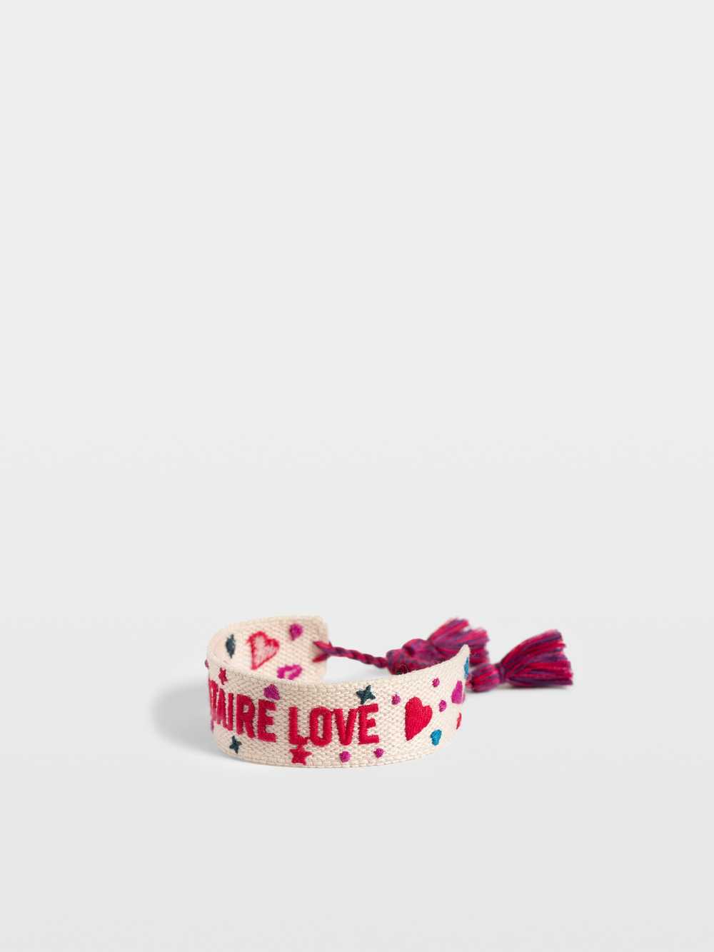 owjw01791_flash_addi_1.jpg Zadig & Voltaire Zadig Love Woven Bracelet, Flash.