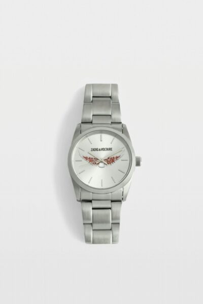 Zadig & Voltaire Zadig Wings Watch Strass Orange.