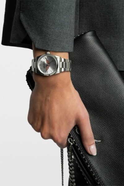Zadig & Voltaire Zadig Wings Watch Strass Orange.