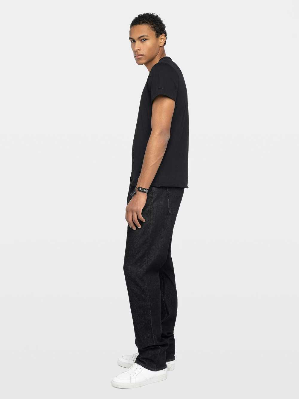 JMTN01642_BLACK_ADDI_1_6970a8a1b5d38.jpg Zadig & Voltaire Monastir Henley T-shirt, Black.