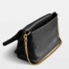 Zadig & Voltaire Rocky II Bag, Black gold.