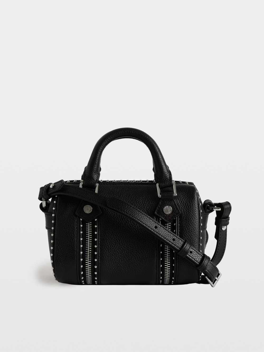 LWBA04552_BLACK_BACK_6a0b2d200238e.jpg Zadig & Voltaire Sunny Mini Studs Bag, Black.