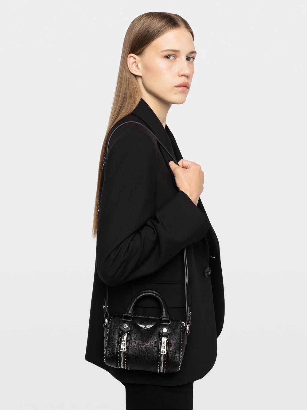 LWBA04552_BLACK_HOVER_6a2027bf0a56f.jpg Zadig & Voltaire Sunny Mini Studs Bag, Black.