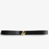 Zadig & Voltaire ZV Initiale La Belt, Noir.